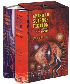 Hardcover American Science Fiction: Nine Classic Novels of the 1950s: A Library of America Boxed Set Book