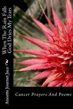Paperback When The Rain Falls God Dries My Tears: Cancer Prayers And Poems Book