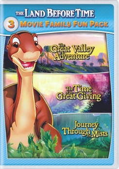 DVD Land Before Time II-IV Book