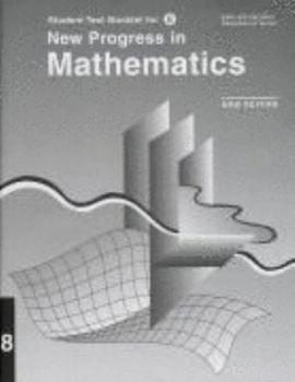 Paperback New Progress in Mathematics, Grade 8, Student Test Booklet, Standardized Book