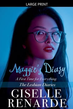 Paperback Maggie's Diary: A First Time for Everything [Large Print] Book