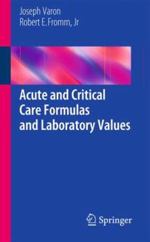 Paperback Acute and Critical Care Formulas and Laboratory Values Book