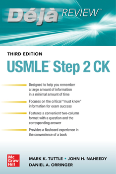 Paperback Deja Review: USMLE Step 2 Ck, Third Edition Book