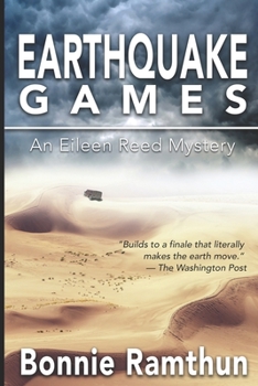 Paperback Earthquake Games: An Eileen Reed Mystery Book