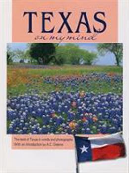 Hardcover Texas on My Mind (America on My Mind Series) Book