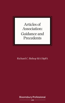 Hardcover Articles of Association: Guidance and Precedents Book