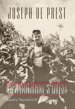 Hardcover An Immigrant's Quest Book