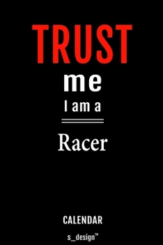 Calendar for Racers / Racer: Everlasting Calendar / Diary / Journal (365 Days / 3 Days per Page) for notes, journal writing, event planner, quotes & personal memories