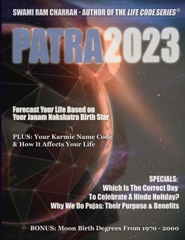 Paperback Patra 2023 HINDU CALENDAR JYOTISH PANCHANG & LIFECODE IN COLOR Book