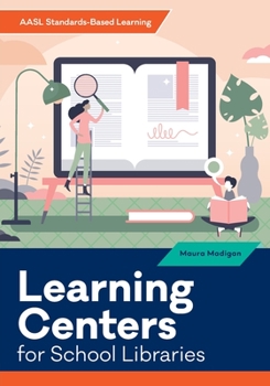 Paperback Learning Centers for School Libraries Book