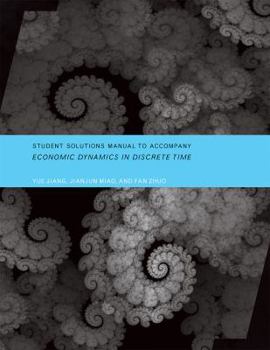 Paperback Student Solutions Manual to Accompany Economic Dynamics in Discrete Time Book