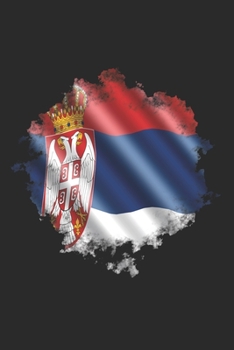 SERBIA NOTEBOOK: Serbia Notebook | college book | diary | journal | booklet | memo | composition book | 120 sheets - Dot Grid paper 6x9 inch