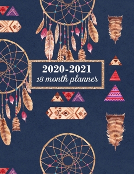 Paperback 2020-2021 18 Month Planner: Weekly & Monthly Planner for July 2020 - December 2021, MONDAY - SUNDAY WEEK + To Do List Section, Includes Important Book