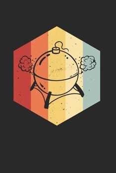 BBQ Notizbuch: BBQ Grillen Notizbuch für Liebhaber / Notizheft / Notizblock A5 (6x9in) Dotted Notebook / Punkteraster / 120 gepunktete Seiten (German Edition)