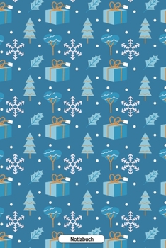 Notizbuch: Weihanchtsgeschenk Muster 110 Seiten  Notizbuch liniertes Papier | ohne Rand | glänzendes Softcover | Rezeptebuch, Schreibheft, Geschenkidee (German Edition)
