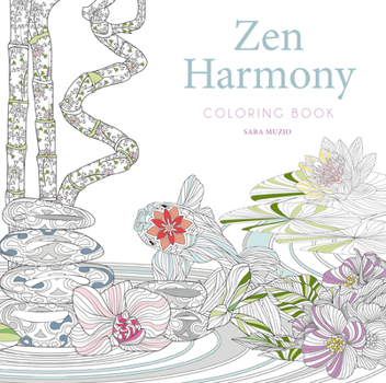 Paperback Zen Harmony Coloring Book