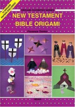 Paperback New Testament Bible Origami [With Colorful Paper for Folding] Book