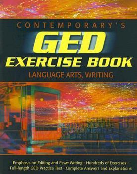 Paperback GED Exercise Book: Language Arts, Writing Book