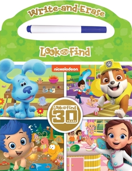Board book Nickelodeon: Write-And-Erase Look and Find Book