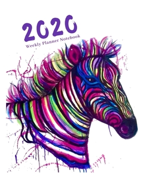 Paperback 2020 Zebra Weekly Planner and Notebook: All in one Zebra 2020 Weekly Planner and Notebook Book