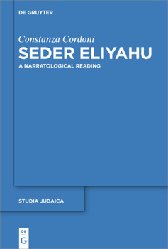 Paperback Seder Eliyahu: A Narratological Reading Book