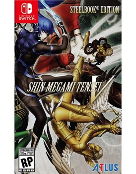 Game - Nintendo Switch Shin Megami Tensei V Steelbook Launch Edition Book