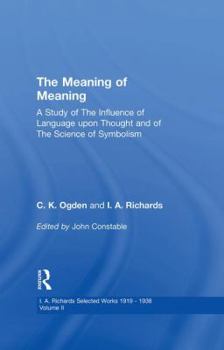 Paperback Meaning Of Meaning V 2 Book