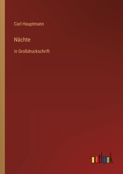 Paperback Nächte: in Großdruckschrift [German] Book