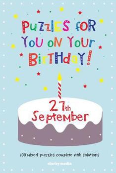 Paperback Puzzles for you on your Birthday - 27th September Book
