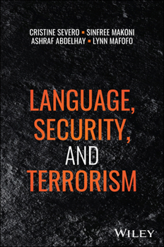 Hardcover Language, Security, and Terrorism Book