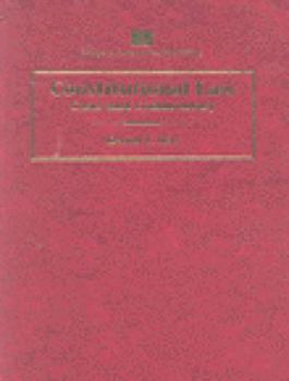 Hardcover Constitutional Law: Cases & Commentary Book