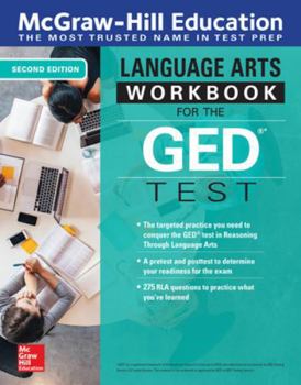 Paperback McGraw-Hill Education Language Arts Workbook for the GED Test, Second Edition Book