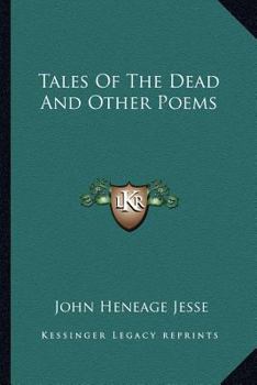 Paperback Tales of the Dead and Other Poems Book