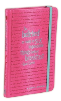 Paperback A Novel Journal: Alice's Adventures in Wonderland (Compact) Book