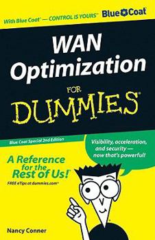 Paperback WAN Optimization for Dummies Book