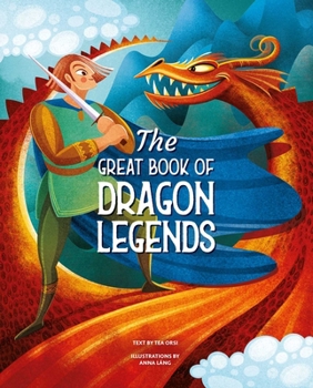 Hardcover The Great Book of Dragon Legends Book