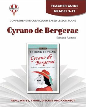 Paperback Cyrano De Bergerac - Teacher Guide by Novel Units Book