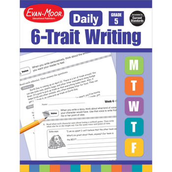 Paperback Daily 6-Trait Writing Grade 5 Te Book