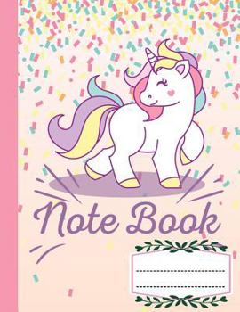 Notebook Composition Book Wide Ruled Kawaii Pink Unicorn, Writer's Notebook for School / student / office / teacher: Large School /college notebook with emoji icon inside, 110 Pages, 8.5x11"