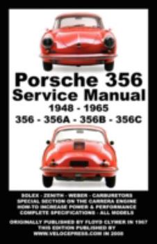 Paperback Porsche 356 Owners Workshop Manual 1948-1965 Book