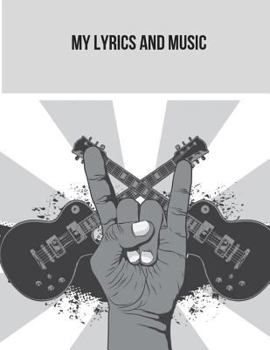 Paperback My Lyrics and Music Book