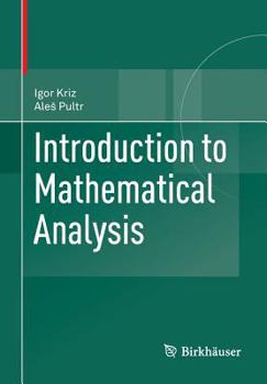 Paperback Introduction to Mathematical Analysis Book