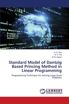 Paperback Standard Model of Dantzig Based Princing Method in Linear Programming Book
