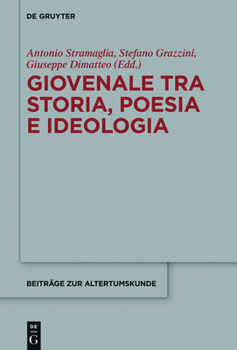 Hardcover Giovenale tra storia, poesia e ideologia [Italian] Book