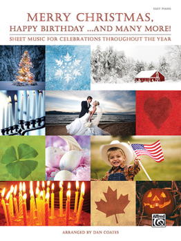 Paperback Merry Christmas, Happy Birthday ...and More!: Easy Piano Book