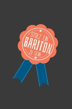 Paperback Stolz ein Bariton zu sein: Jahres-Kalender f?r das Jahr 2020 im DinA-5 Format f?r Musikerinnen und Musiker Musik Terminplaner [German] Book