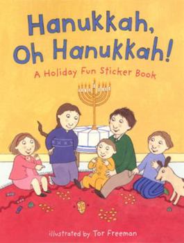 Paperback Hanukkah, Oh Hanukkah!: A Holiday Fun Sticker Book