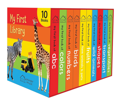 Misc. My First Library: Boxset of 10 Board Books for Kids Book