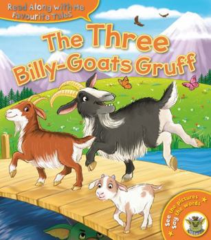 Paperback The Three Billy-Goats Gruff (Favourite Tales Read Along With Me) Book