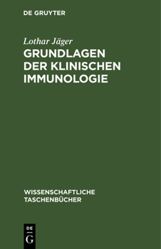 Hardcover Grundlagen Der Klinischen Immunologie [German] Book